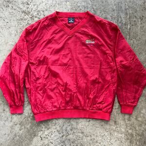 Vintage St. Louis Cardinals 1999 Pullover Windbreaker XL Red Chicago Series
